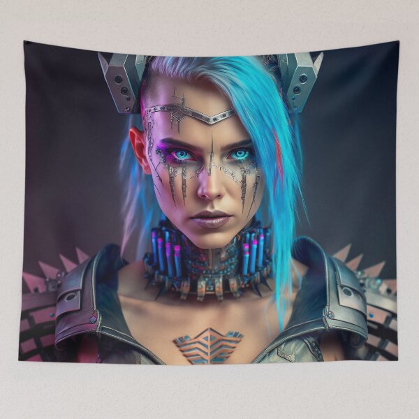 Item preview, AI Anarchist Cyborg designed and sold by AICreateWorlds.