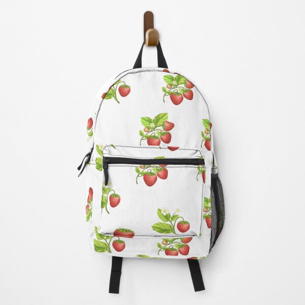 Item preview, Colorful Strawberry Fruit, Flowers and Leaves designed and sold by silviaol.