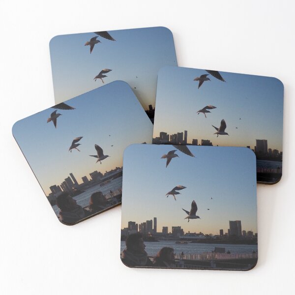 Item preview, Sunset over Odaiba Park, Tokyo, Japan designed and sold by tantimothy.
