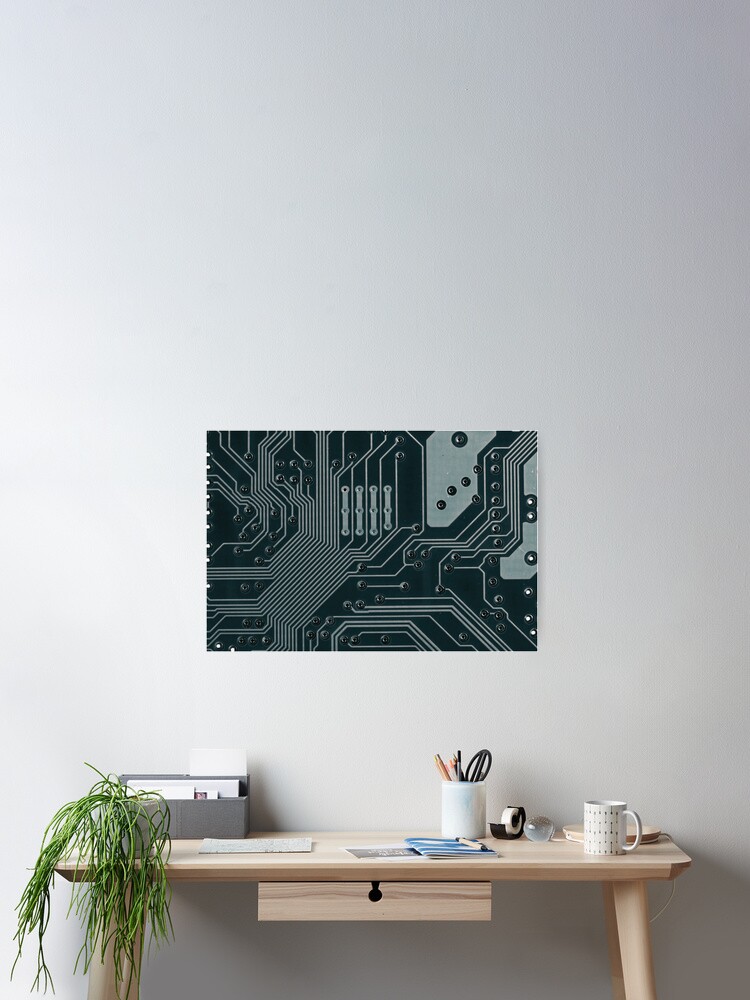 Thumbnail 2 of 3, Poster, Computer Chip designed and sold by Dareshift.
