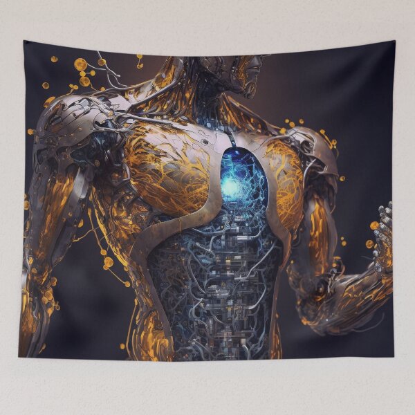 Item preview, Sentient AI Cyborg designed and sold by AICreateWorlds.