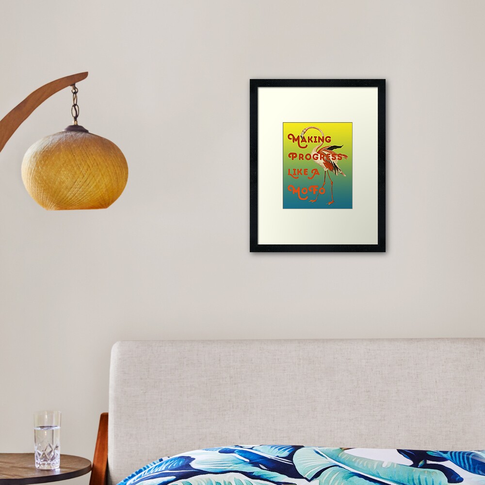 Item preview, Framed Art Print designed and sold by WildRootsArt.