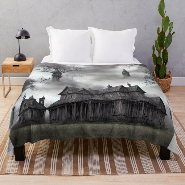 Item preview, spooky house in a field designed and sold by David-Howells.