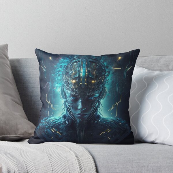 Item preview, Cyberpunk AI Being designed and sold by AICreateWorlds.