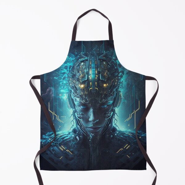 Item preview, Cyberpunk AI Being designed and sold by AICreateWorlds.