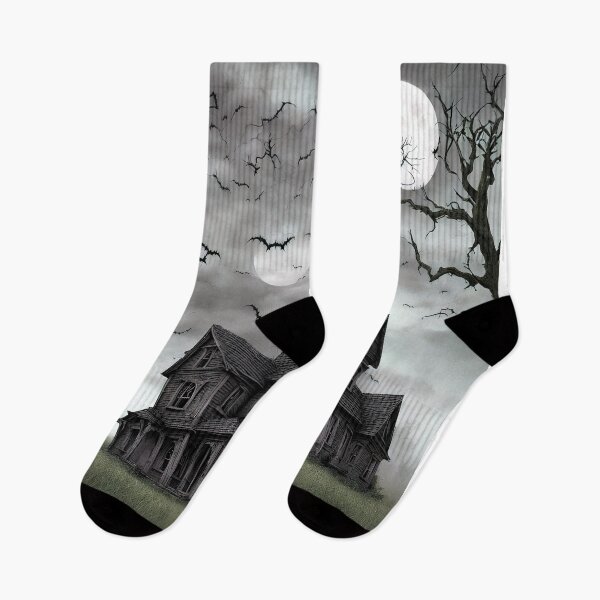 Item preview, Spooky house in a field designed and sold by David-Howells.
