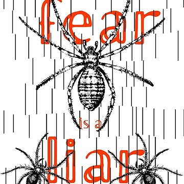 Artwork thumbnail, fear is a liar by WildRootsArt