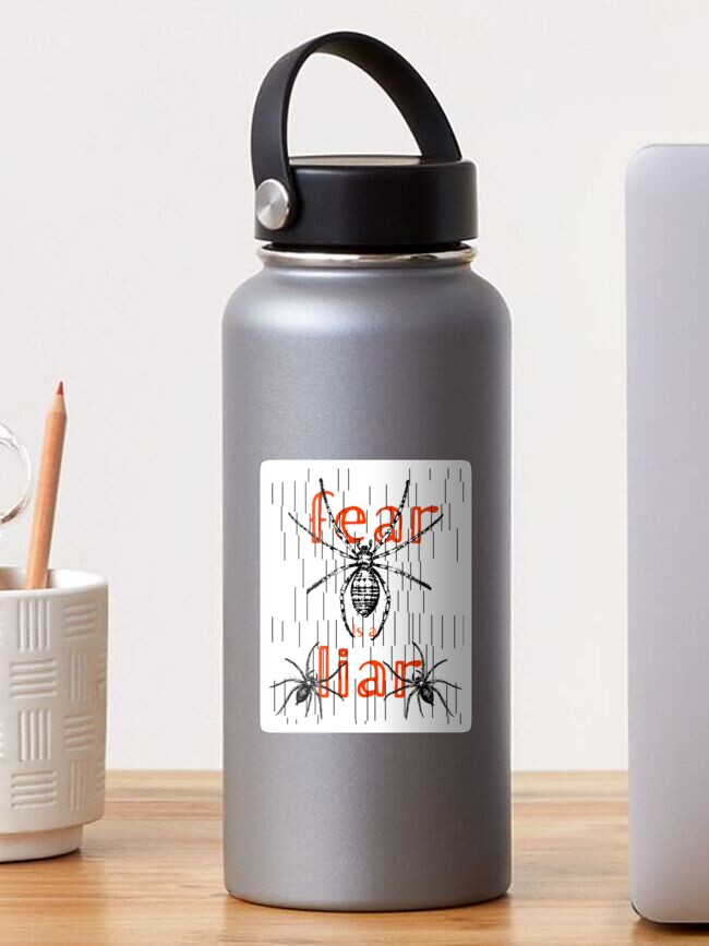 Thumbnail 1 of 3, Sticker, fear is a liar designed and sold by WildRootsArt.
