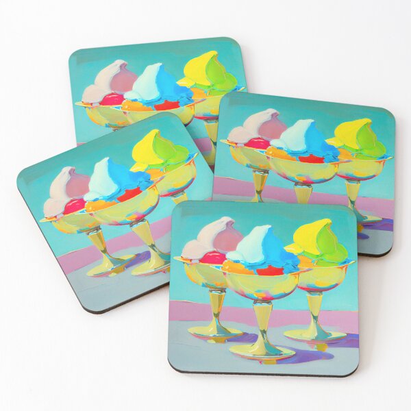 Item preview, Colorful and Sweet Treat Ice Cream Cups designed and sold by factory88.