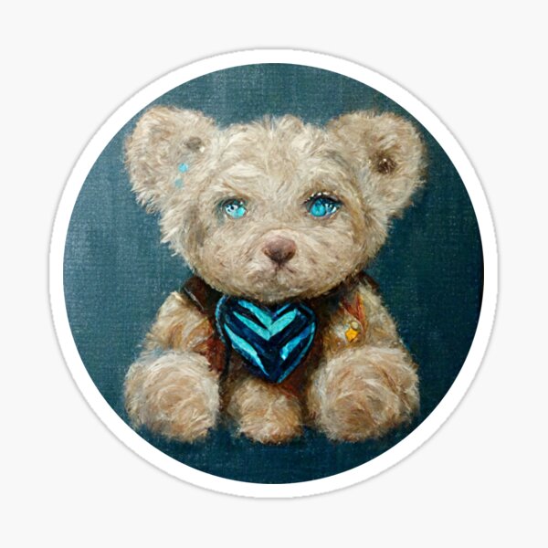 Blue eyed deals teddy bear