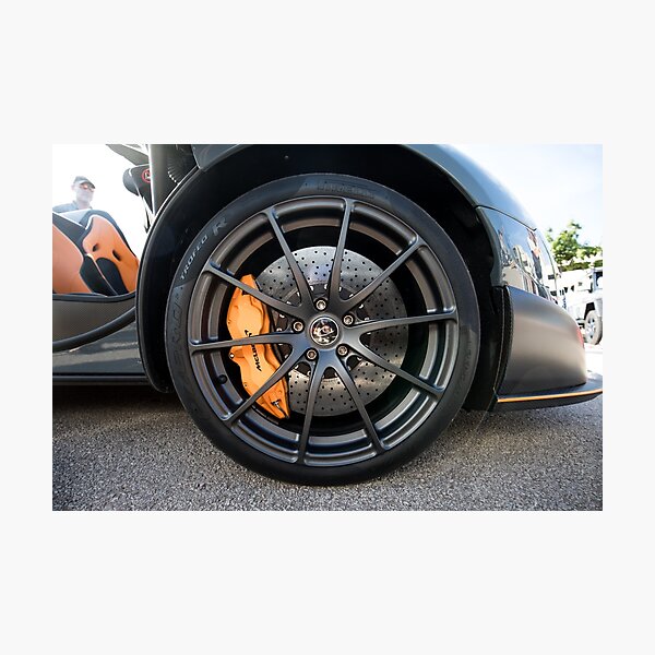 Mclaren 675LT ultra leichtes Rad Fotodruck