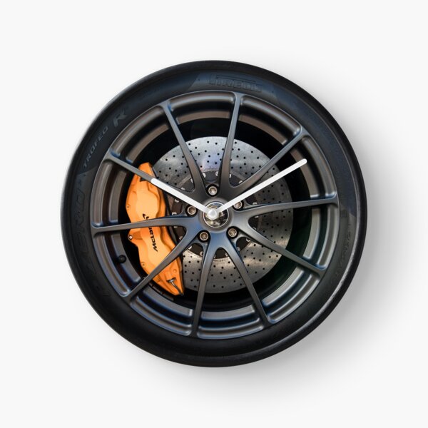 Mclaren 675LT ultra lightweight wheel Clock