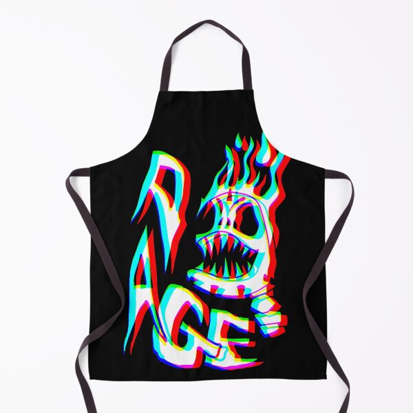 Item preview, 3D Rage Flaming Skull - Punk Skull designed and sold by mikeymadness.