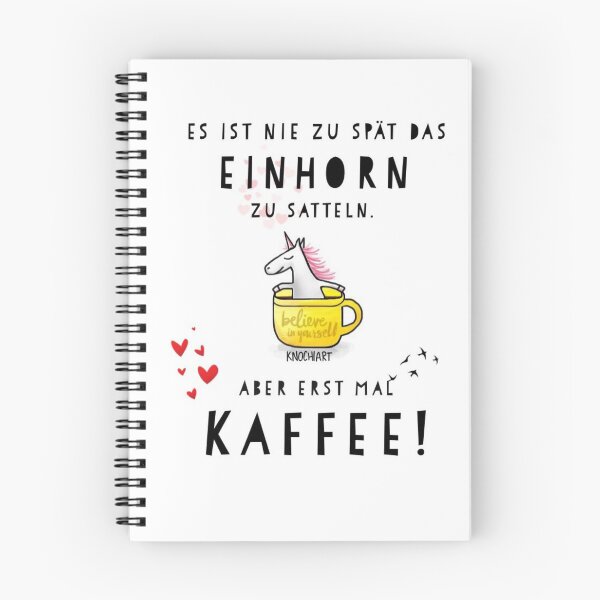 Item preview, It is never too late to saddle the unicorn. But first coffee! designed and sold by KnochiART.