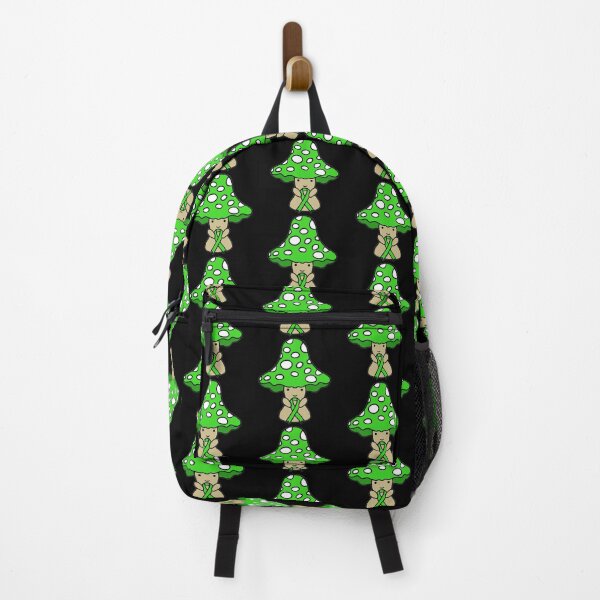 Item preview, Mushroom holding a big Awareness Ribbon (Green) designed and sold by CaitlynConnor.