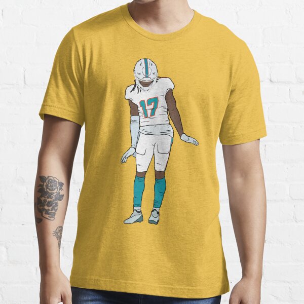 Nike Men's Miami Dolphins Jaylen Waddle #17 Orange T-Shirt