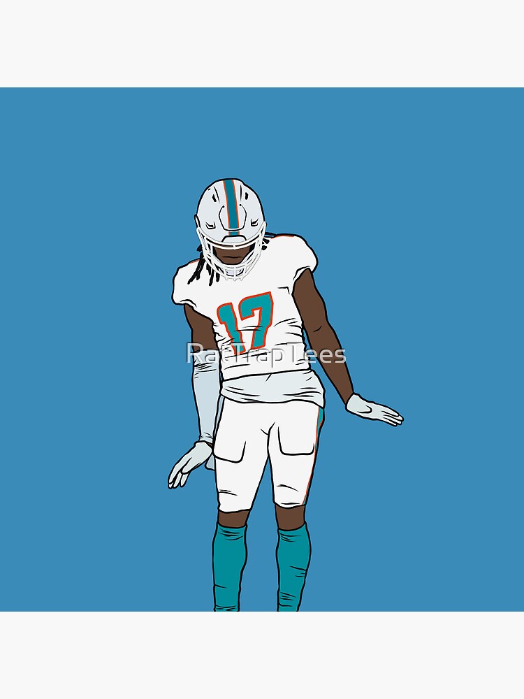 Jaylen Waddle Miami Dolphins Penguin Dance Long Short Sleeve T