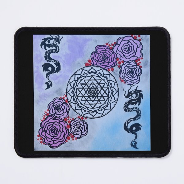 Item preview, Sri Yantra Dragons designed and sold by lucia-dawson.