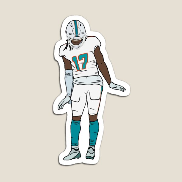 Miami Dolphins MAGNET - Die Cut Doghouse NFL Football Hill