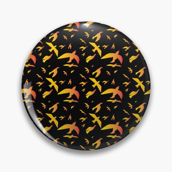 Item preview, Everybirdy Golder Birds Pattern designed and sold by capotees.
