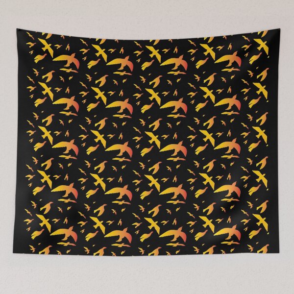 Item preview, Everybirdy Golder Birds Pattern designed and sold by capotees.