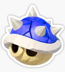 Spiny Shell (Blue Shell) Mario Kart Sticker