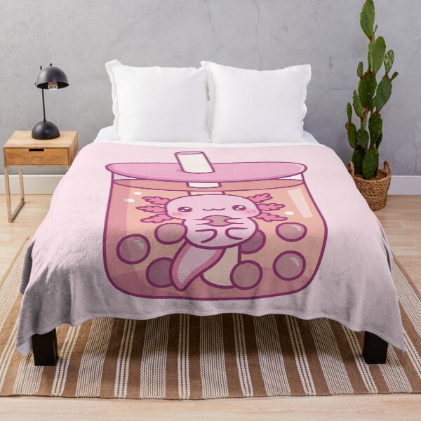 Item preview, Cute Axolotl In Bubble Tea Funny designed and sold by rustydoodle.