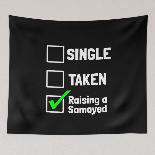 Item preview, Single Taken Raising an Samoyed Puppy Dog Gift  designed and sold by Guarddogdrive.