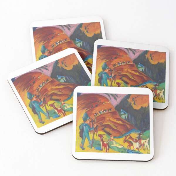 Item preview, Ernst Ludwig Kirchner Heimkehrende Ziegenherde (1920) Returning herd of goats designed and sold by TeeARTHY.