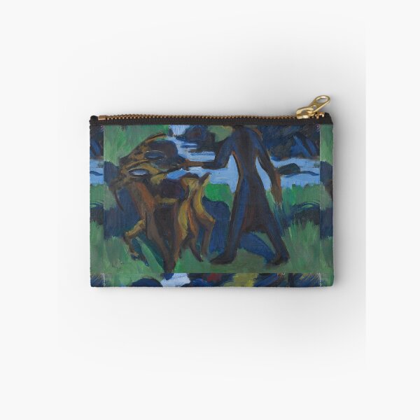 Item preview, Ernst Ludwig Kirchner Frau mit Ziege (1938) woman with goat designed and sold by TeeARTHY.