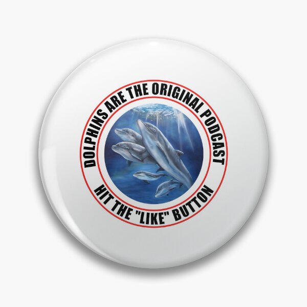 Item preview, Dolphins are the original podcast. designed and sold by TJHstudio.