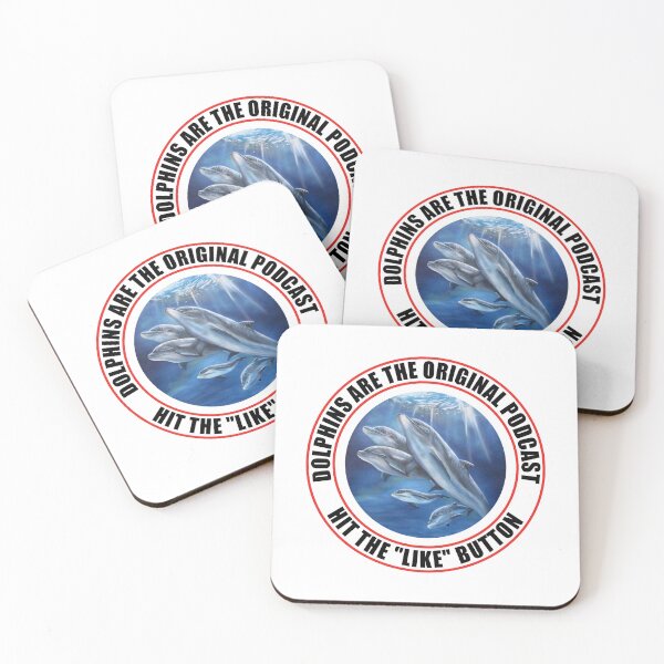 Item preview, Dolphins are the original podcast. designed and sold by TJHstudio.