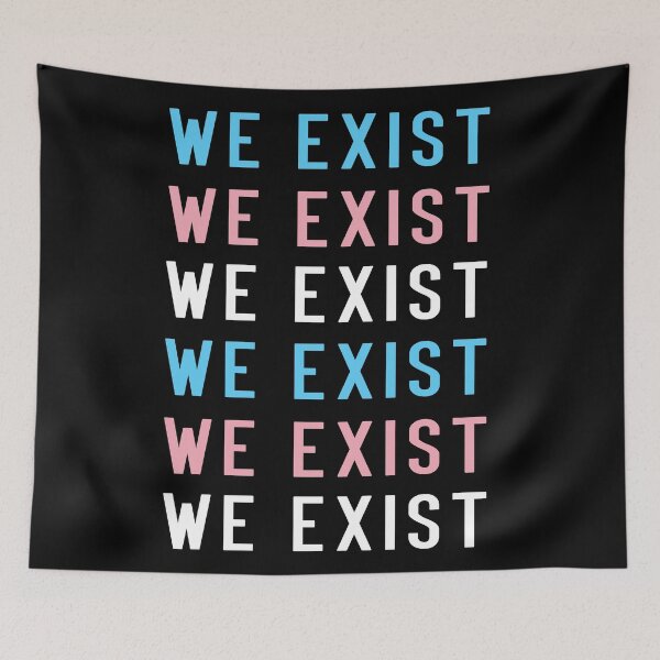 Item preview, We Exist - Trans Pride designed and sold by transprince.