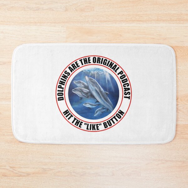 Item preview, Dolphins are the original podcast. designed and sold by TJHstudio.