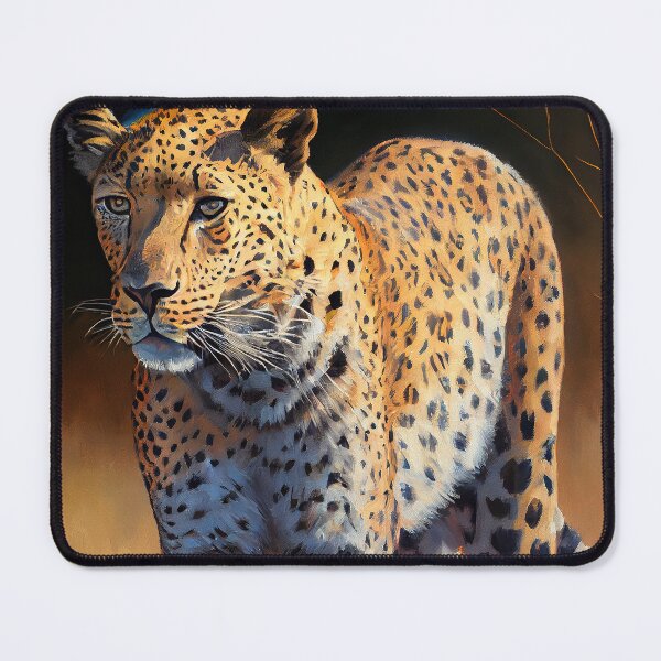 Item preview, Savanna Leopard - Oil Paint designed and sold by ABArtByAlexST.