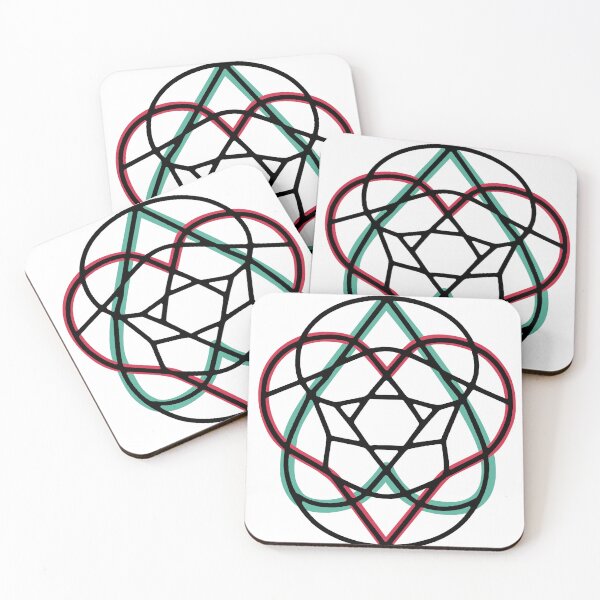 Item preview, Crossed Hearts - Pattern Recognition designed and sold by balderdash-i.