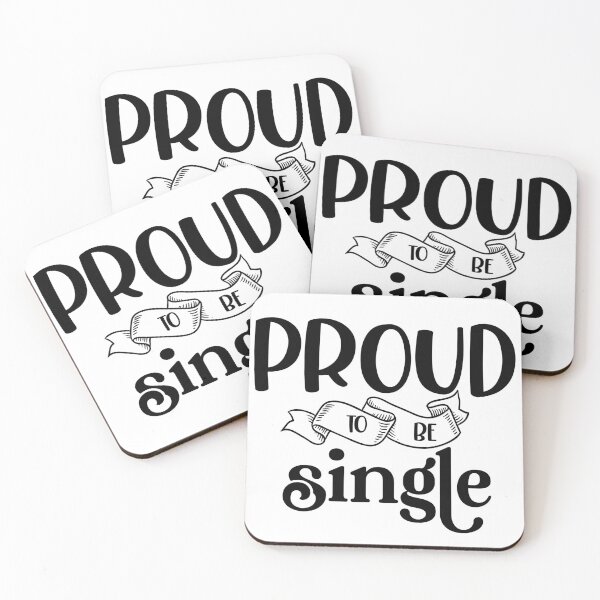 Item preview, Proud to Be Single - Funny Valentines Day designed and sold by younghopes.