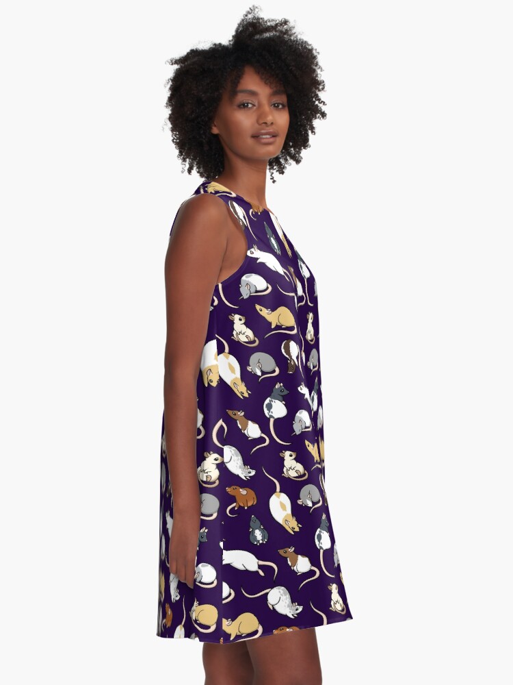Alternate view of Rats A-Line Dress