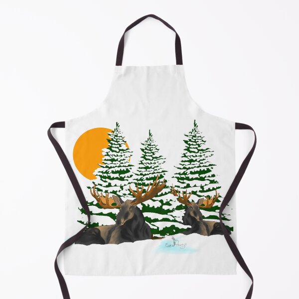 Item preview, The moose among the trees. designed and sold by cameoivory.