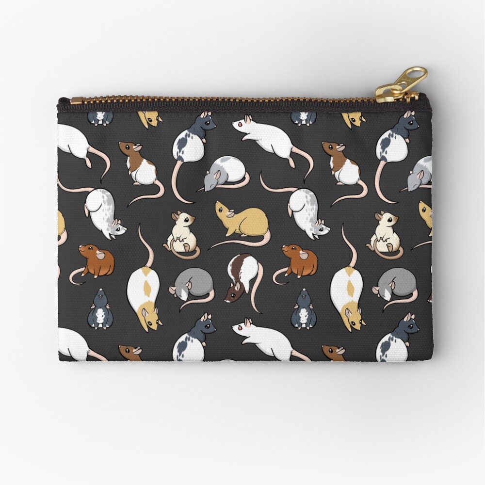 Rats Zipper Pouch