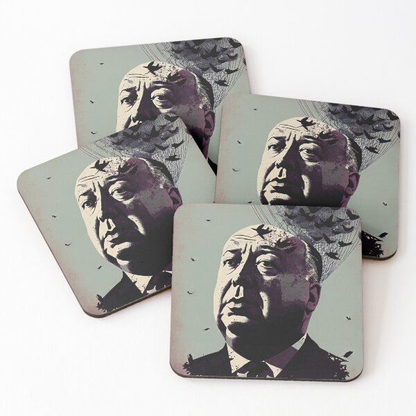 Item preview, Alfred Hitchcock and the birds designed and sold by Soria Moria.