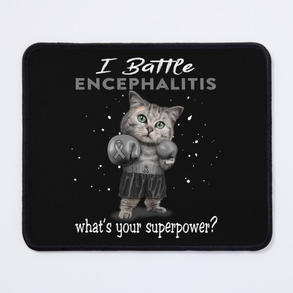 Item preview, Encephalitis Warrior - I Battle Encephalitis What Is Your Superpower? designed and sold by Jennpak.