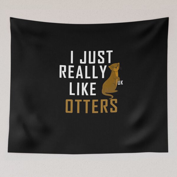 Item preview, sea otter gift, i just really like otters, ok designed and sold by yssnyd.