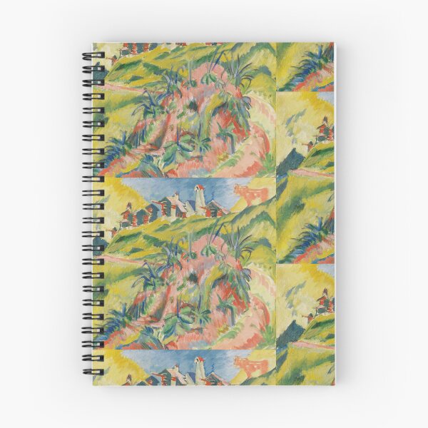 Item preview,  Ernst Ludwig Kirchner Bergdorf mit rosa Kuh |  Ernst Ludwig  Mountain village with pink cow designed and sold by TeeARTHY.