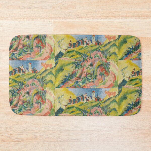 Item preview,  Ernst Ludwig Kirchner Bergdorf mit rosa Kuh |  Ernst Ludwig  Mountain village with pink cow designed and sold by TeeARTHY.