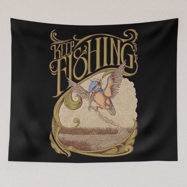 Item preview, Fishing King designed and sold by monochromefrog.