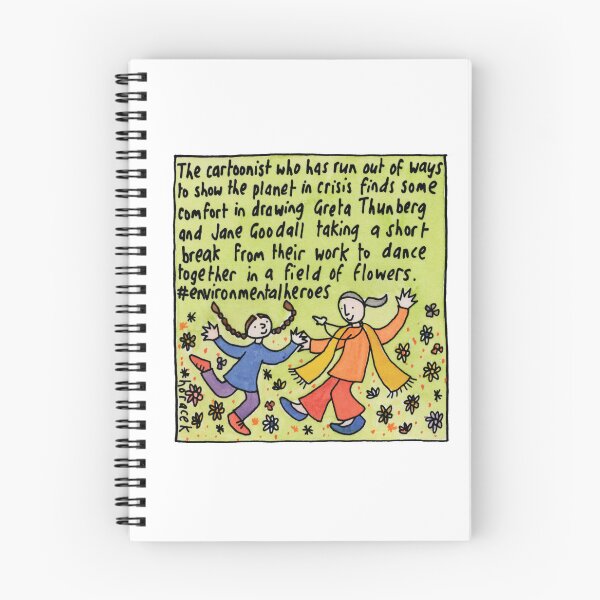 Item preview, Greta and Jane #environmentalheroes designed and sold by judyhoracek.