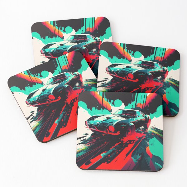 Item preview, Abstract Car 5 designed and sold by Standard Deviation Co.