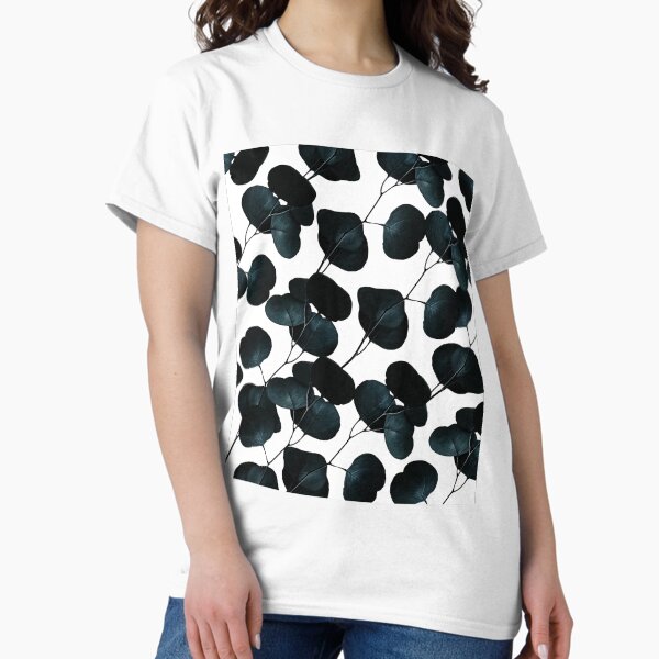 Dark Leaves #redbubble #artforsale Classic T-Shirt