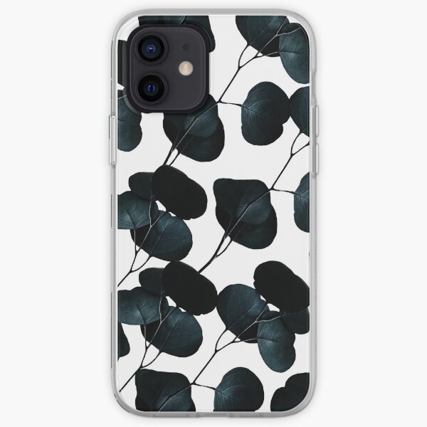 Dark Leaves #redbubble #artforsale iPhone Soft Case